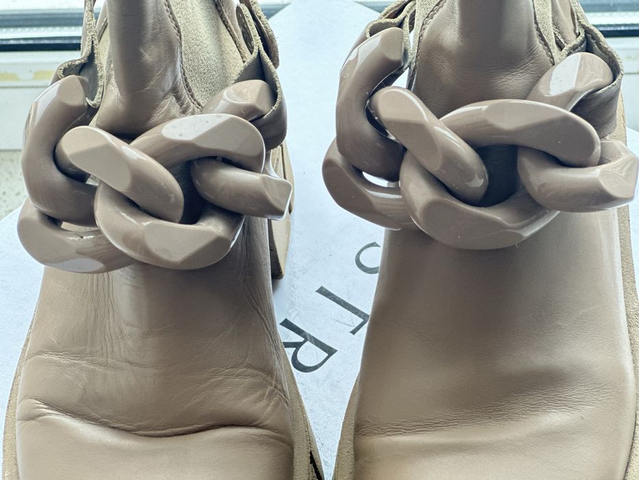 Чоботи LESTROSA шкіра, тракторка, демисезон. Стильні !