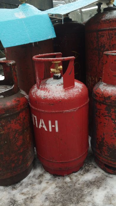 Продам пропановые баллоны 12л 27л 50л заправленные Днепр