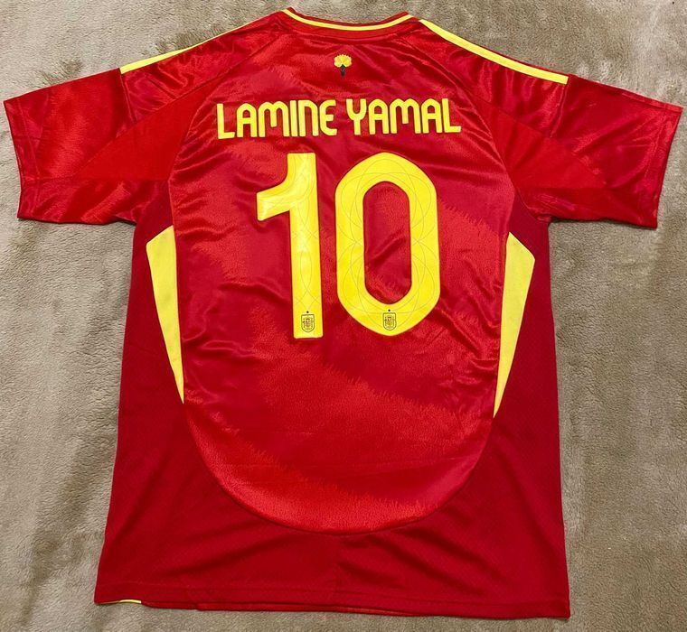 Equipamento Principal Espanha 2025 - Lamine Yamal 10