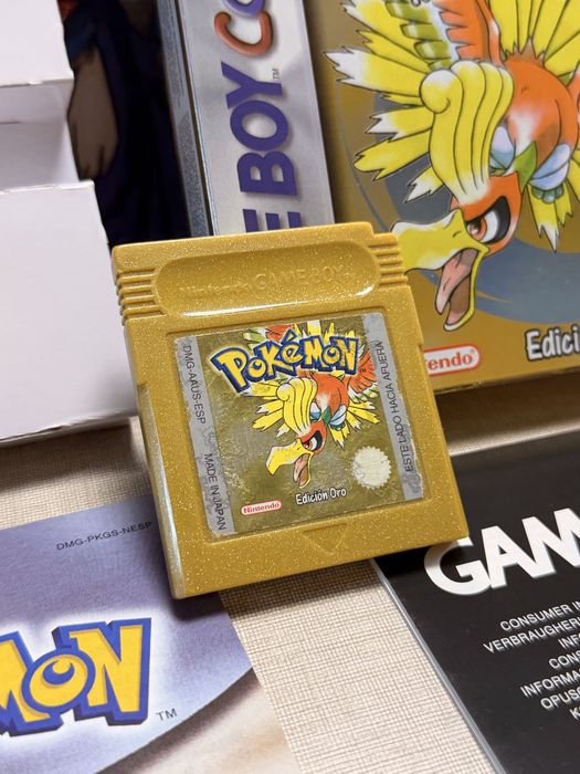 Pokémon Gold Edición Oro Game Boy Color (Español)