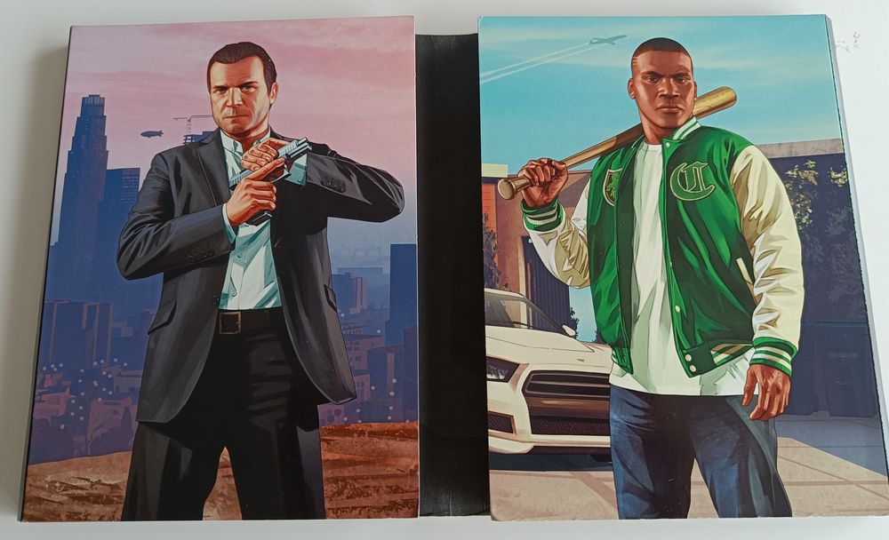 Grand theft auto V 7x DVD mapa