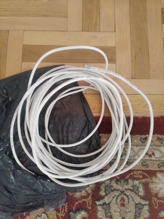 Przewód kabel antena telewizyjny tv 11 metrów