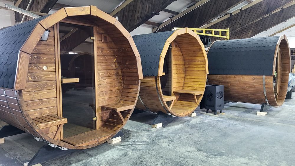 Sauna ogrodowa. Okazja.