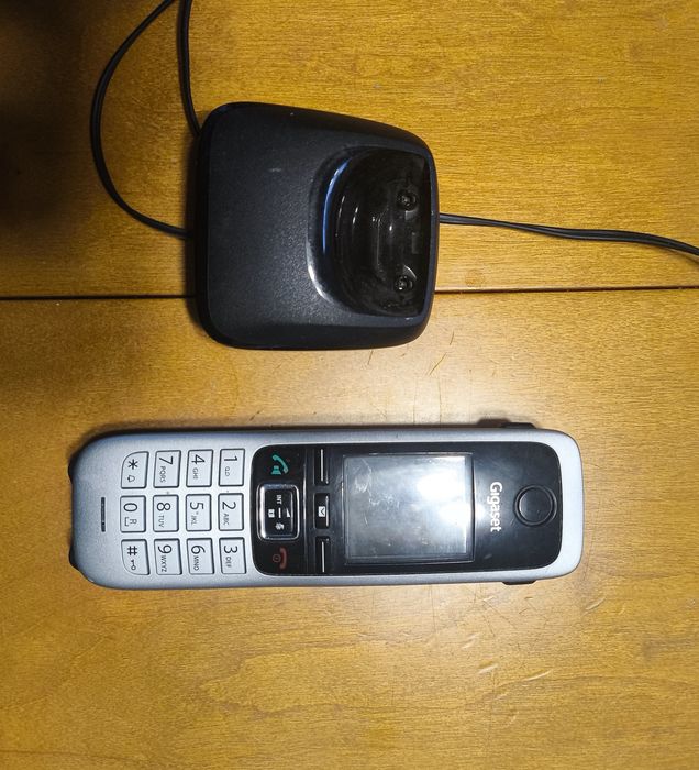 Telefon Gigaset AS690 Duo + C430HX Orange Światłowód