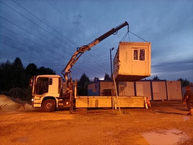 Uslugi hds transport kontenerów