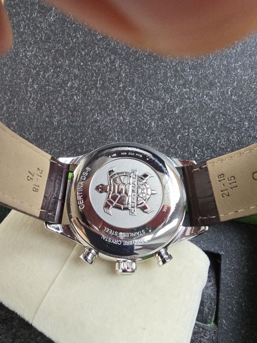 Jak nowy Zegarek Certina DS-8 chronograph moon phase