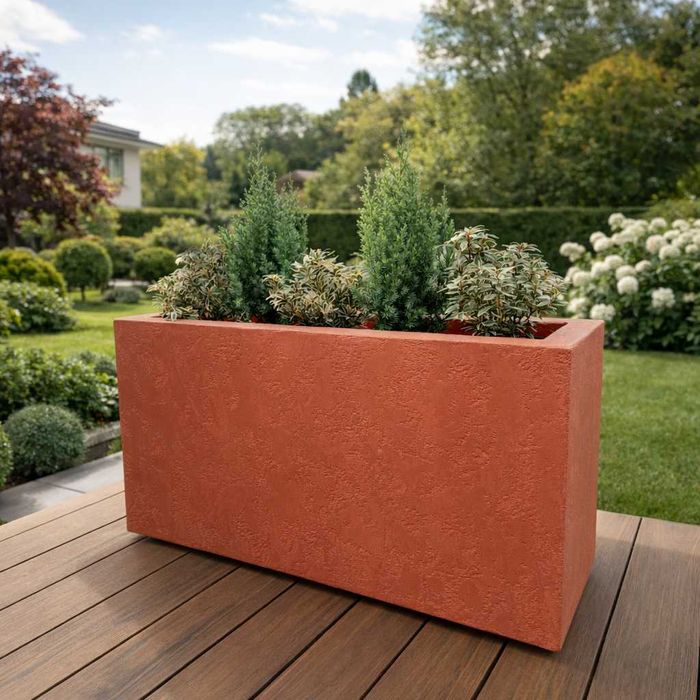 Donica 100/35/52h ogród taras różne kolory mrozoodporna z izolacją