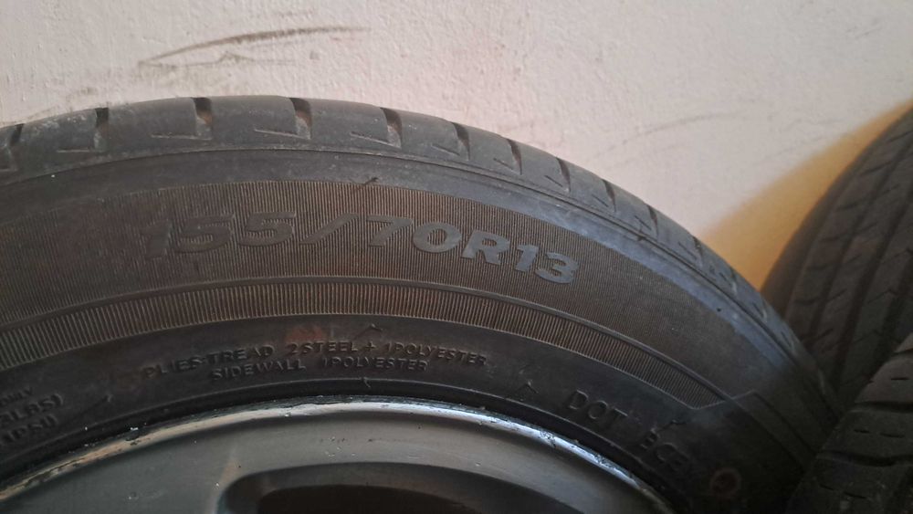 Koła 13" Renault Clio + (mod na fiat)