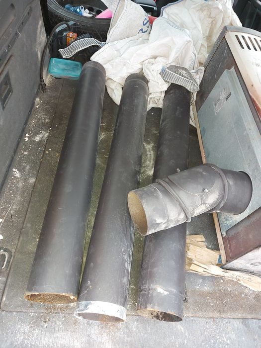 Sprzedam3*  rury 120mm  dymowe/kominek/koza