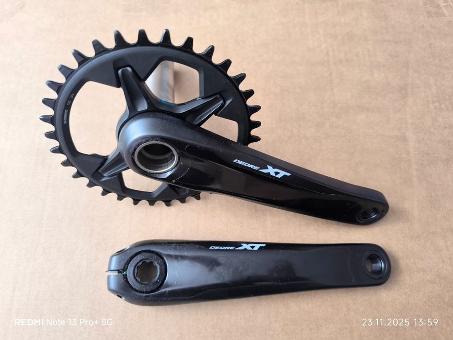 Mechanizm korbowy Shimano XT fc-m8100 34T 12s 11s Nowa korba deore XT