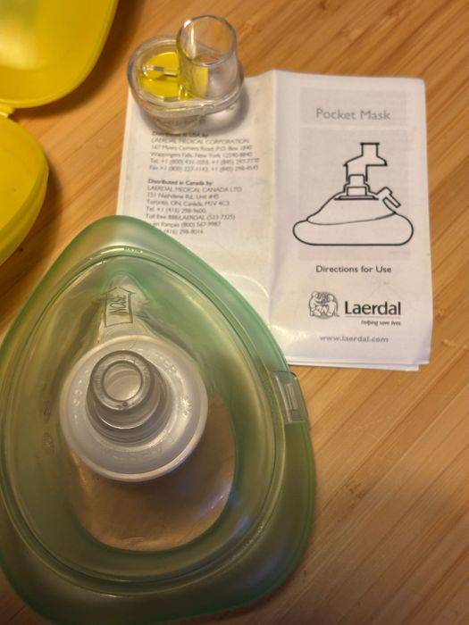 Pocket Mask Laerdal – maska do resuscytacji – CPR – nowa