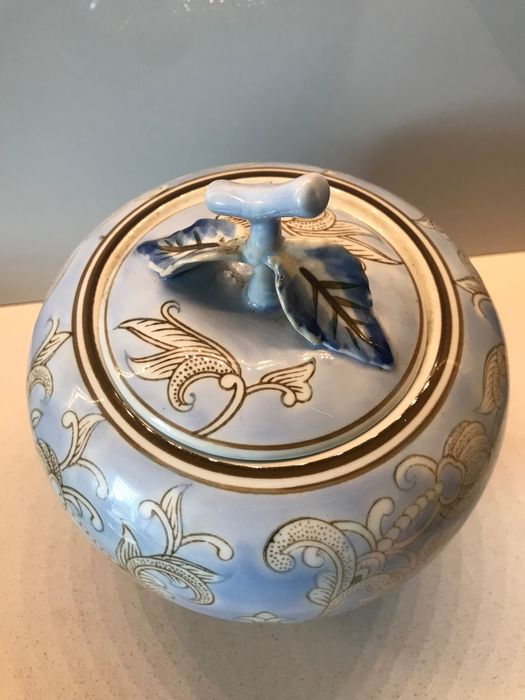 Amfora Waza  niebieska