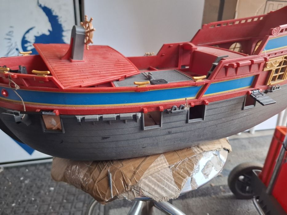 Playmobil kadłub, balast i koło sterowe ++