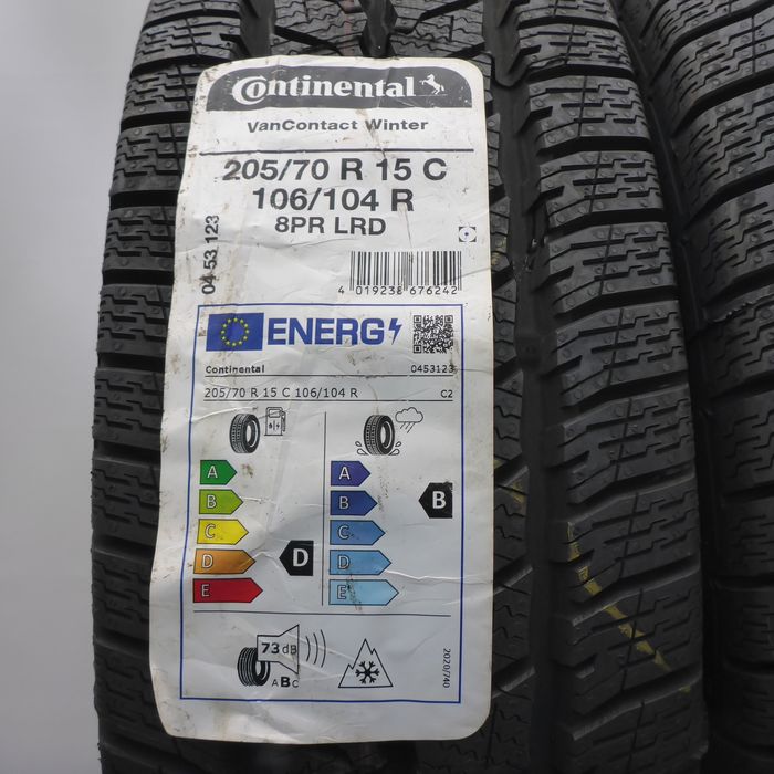 Opony 205/70/15C Continental 205/70R15C 104R Zimowe 2022 Nieużywane