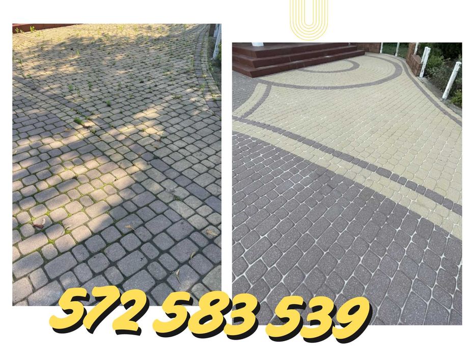 Mycie Kostki Brukowej, Mycie Elewacji, Mycie Dachu, Impregnacja