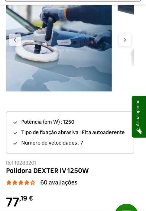 Máquina para polimento