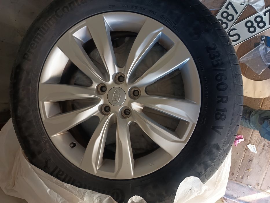 Диски kia 5*114,3 r18 (оригінал), комплект - 4 шт.. Стан - нових!!!