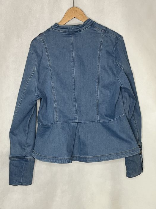 Kurtka Jeansowa damska z baskinką Bonprix