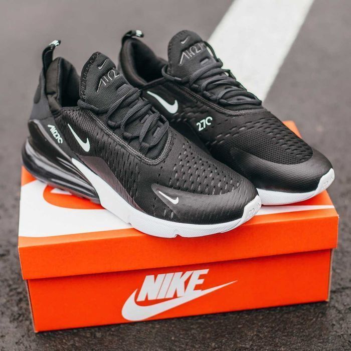Кросівки Nike Air Max 270  Black/White premium