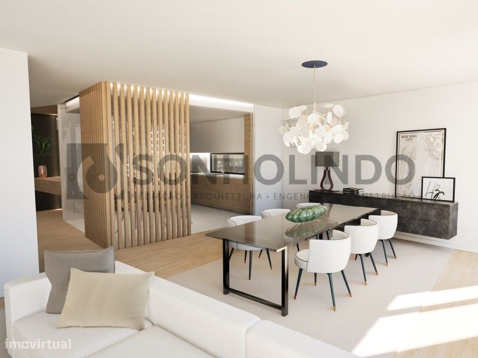 Apartamento T4 + escritório com luz direta, terraço com 153,10m2 e ...