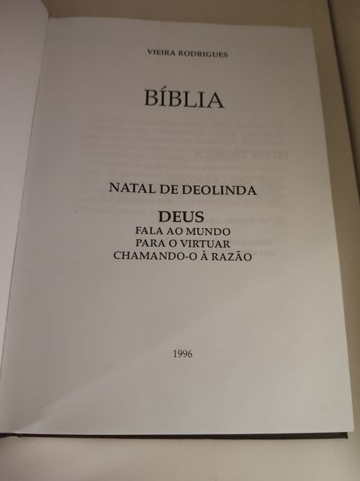 Bíblia - Vieira Rodrigues