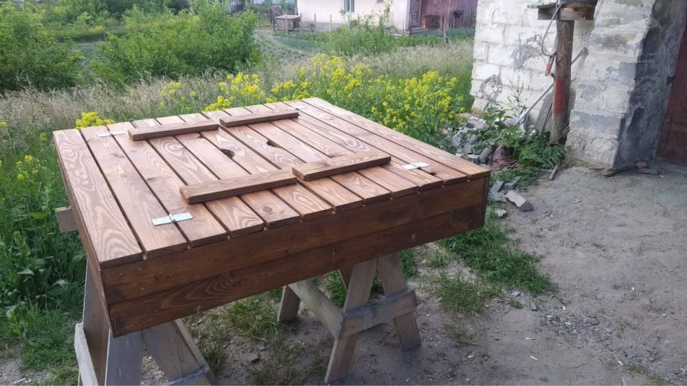 Песочница с кришкой/пісочниця з кришкою/песочница для детей!