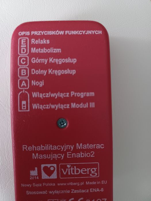 Materac do masarzu vitberg