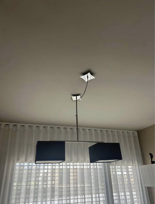 Candeeiro duplo de teto