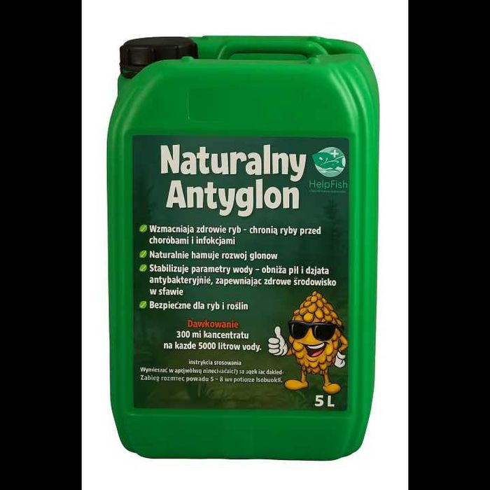 Naturalny Antyglon - Wywar Z Szyszek Olchy i słomy jęczmiennej 5L