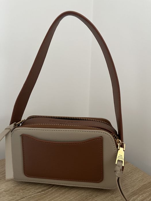 Torebka na ramie marc jacobs bezowa brazowa