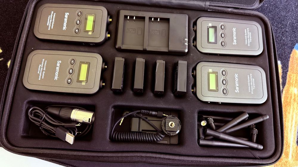 Mikrofon bezprzewodowy zestaw Saramonic VmicLink5 RX + TX + TX + TX