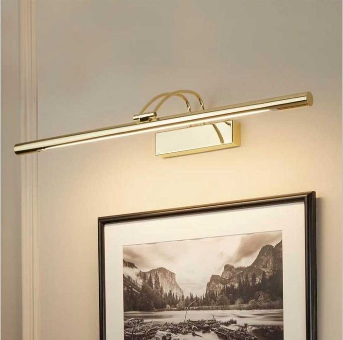 Searchlight - LED Kinkiet galeryjka LED/14W/230 V złoty