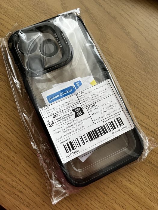 Чехол iphone 16 pro + скло захисне антишпигун