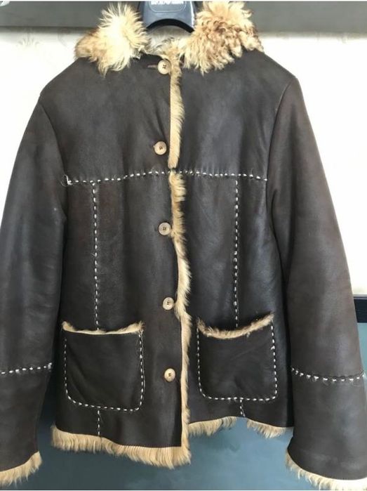 Дублянка з натуральним хутром