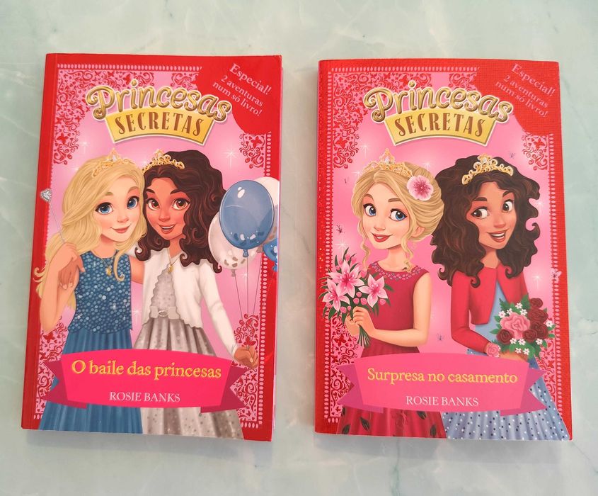 Livros juvenis Princesas Secretas Rose Banks