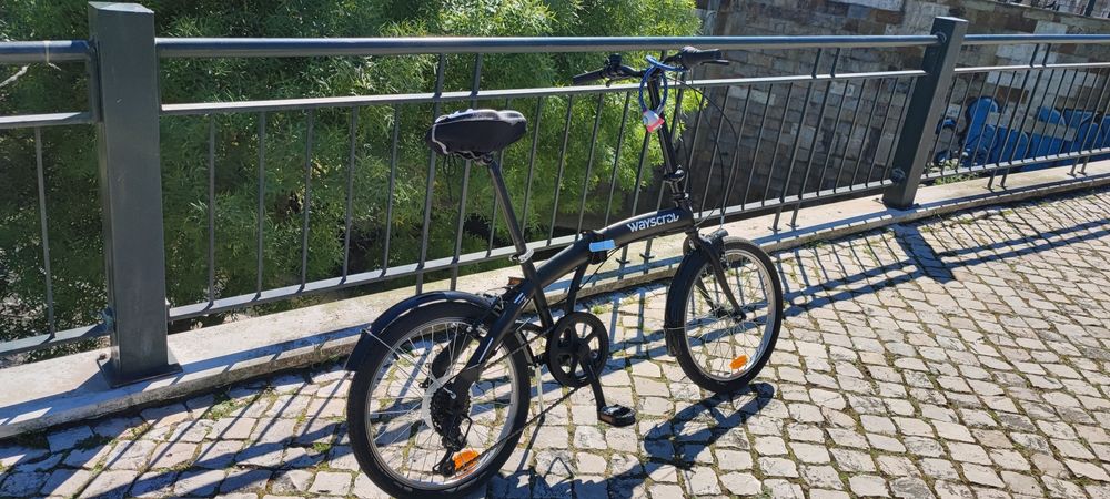 Bicicleta dobrável wayscral como nova ou troco por bicicleta de montanha  ou trotinete eléctrica