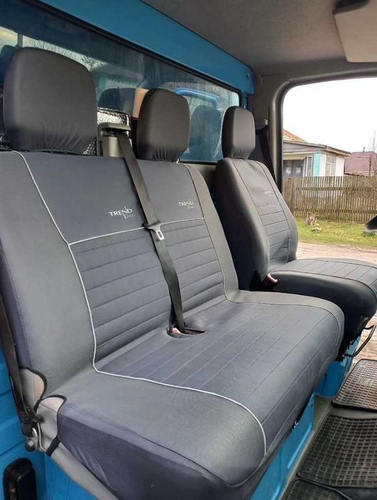 Чехли На Сидіння--на ВСІ Авто 1+2 на БУСИ--Модель Trend-ПОЛЬША