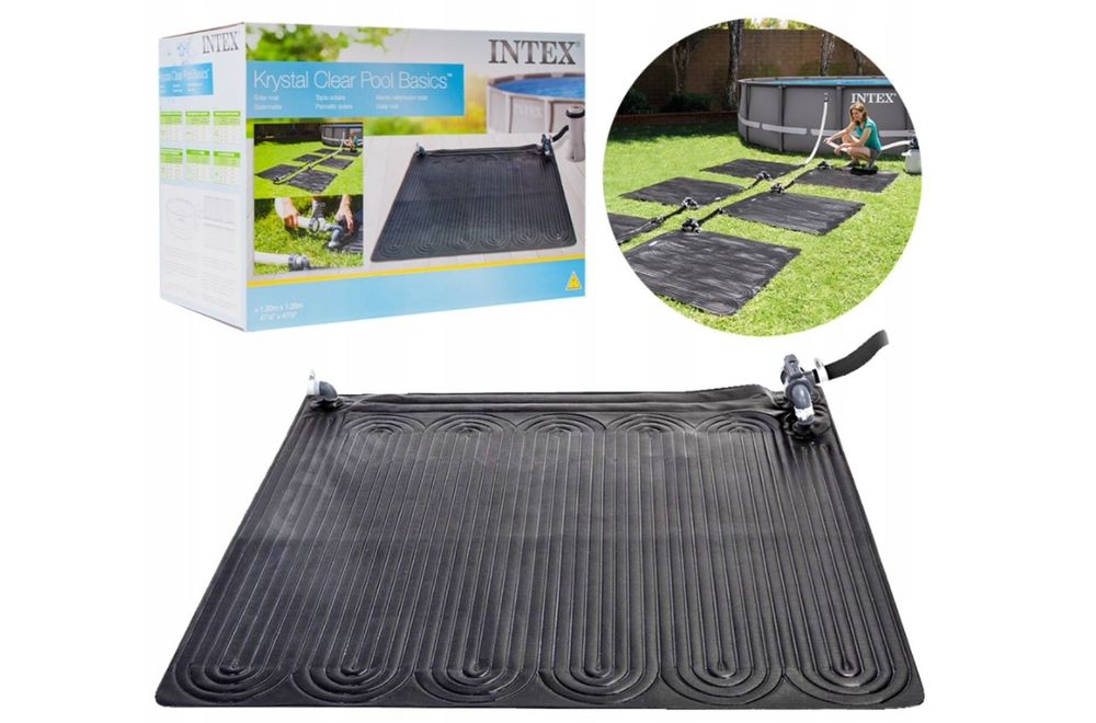 2szt Mata solarna do podgrzewania wody Intex 28685 120 x 120 cm NOWA Duże Ilości!
