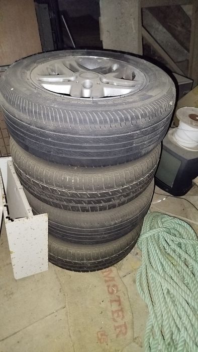 Jantes 15" originais com pneus, de BMW série 3 (E46)