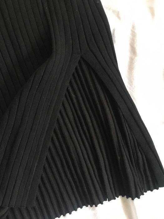 H&M 10-11 lat, prążek midi elastyczna czarna