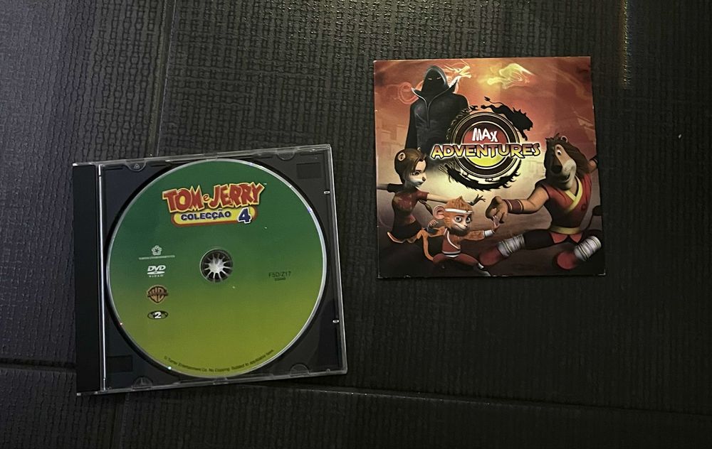 2 DVDs infantis
