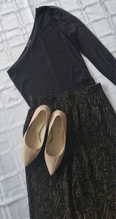 Spodnie Damskie Wieczorowe Monki r.34/36