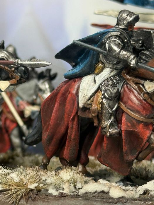 A Song of Ice & Fire – House Tully Cavaliers – Painted & Based – CMON / ASOIAF