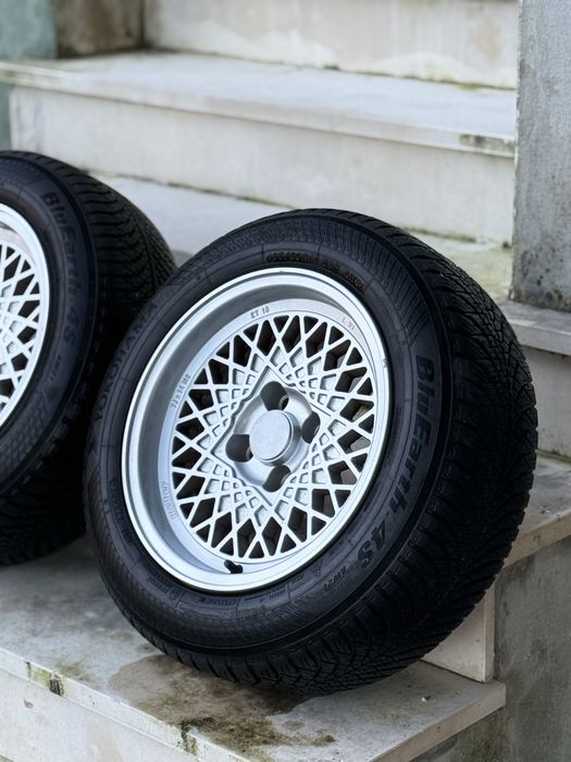 Jantes estilo BBS 14x7 com pneus