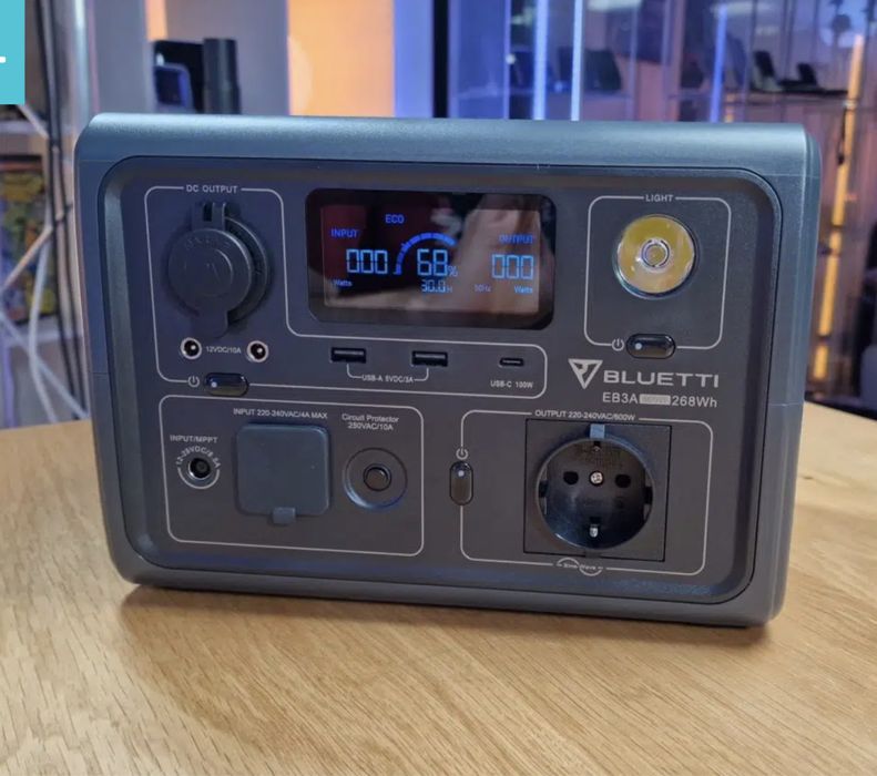 Зарядная станция BLUETTI EB3A 600w 268wh