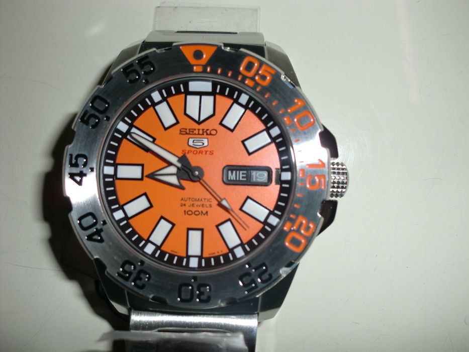 Seiko Orange Baby Monster - Modelo Raro e que não se fabrica mais.