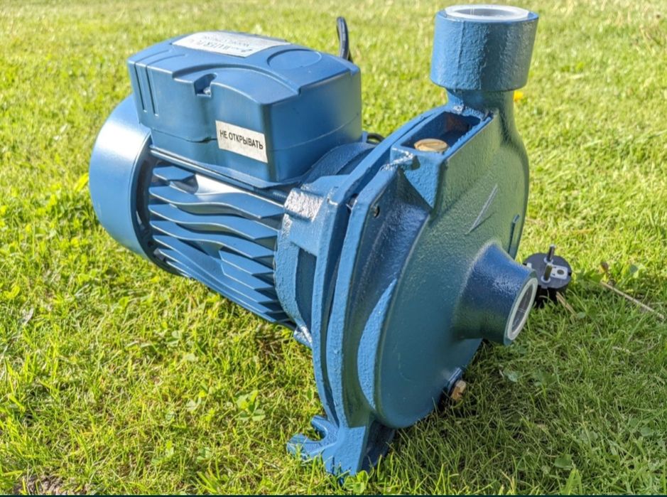 Потужний насос 1.5 кВт 110 л в хв для полива і перекачування води