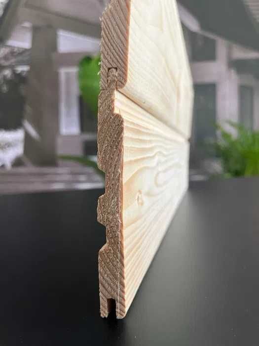 Boazeria podbitka ze świerka skandynawskiego deska boazeryjna