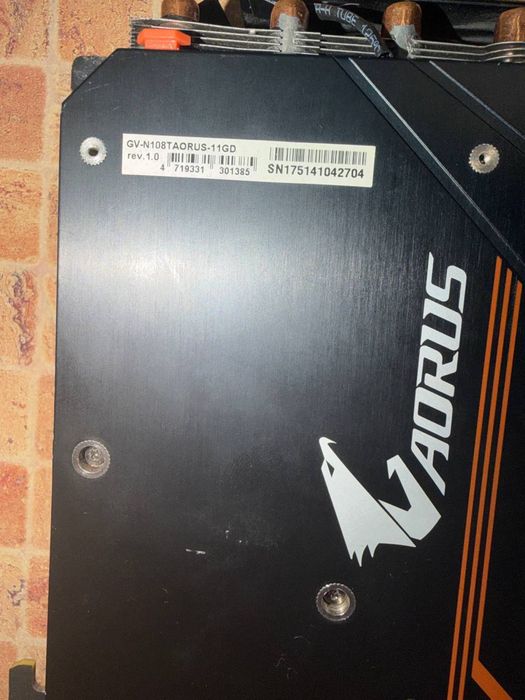 Видекарта aorua gtx 1080