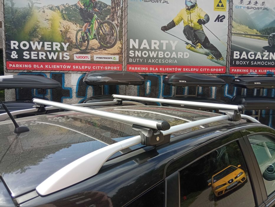 Bagażnik na relingi Hakr Alu do NISSAN QASHQAI I 2006->2013 RZESZÓW